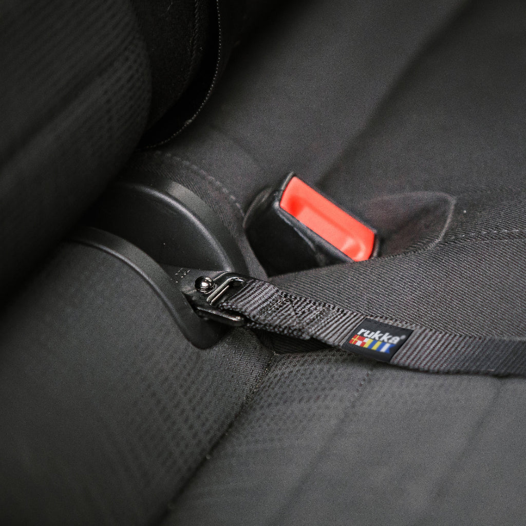 Rukka Seatbelt Clip ISOFIX autogordel voor honden, verstelbaar en veilig in de auto